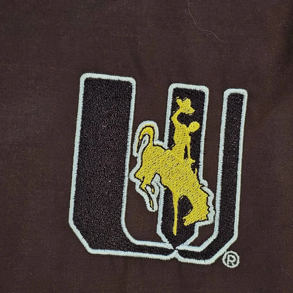 Wyoming Cowboys Vintage 90s Reebok Puffer Jacket
